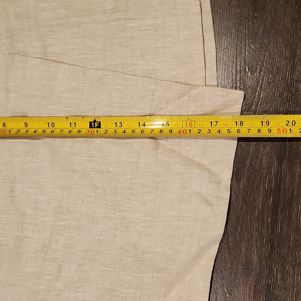 ❤️ NWT! BANANA REPUBLIC LINEN WRAP MINI SKIRT, 10P (30 PETITE) - Picture 8 of 8